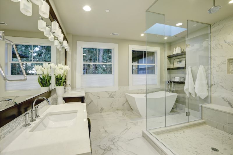 Renovated Master Bathroom with Walk-In Shower